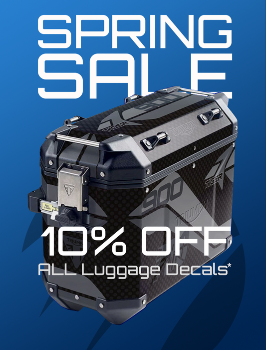 SPRING SALE! 10% OFF ALL Luggage Decal Sets