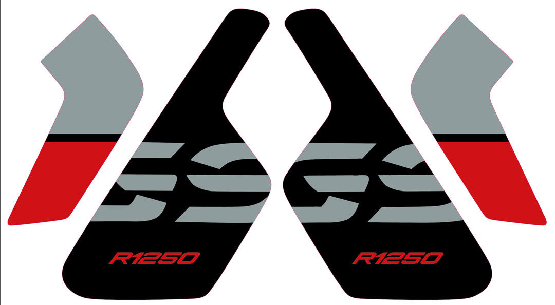 R1250GSA Radiator End Plate (Lunchbox) Decals - ALL COLOURS