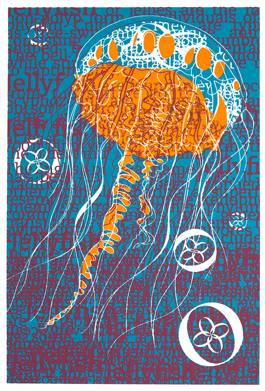 Screen Print – Jelly Fish