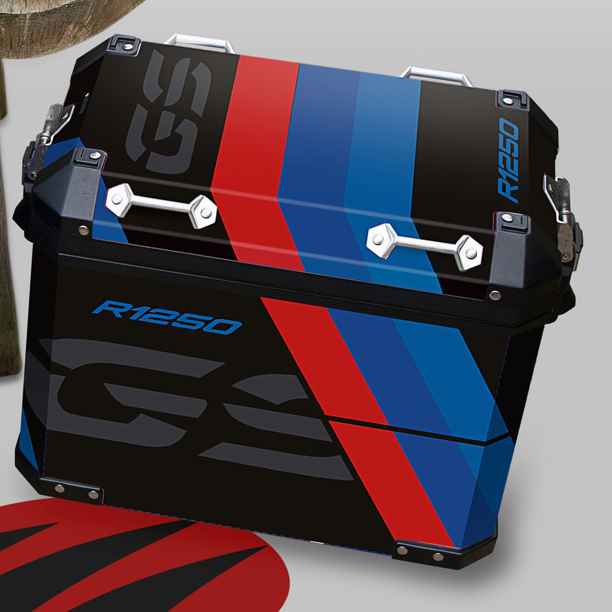 Gs Rallye Box Stiker BMW R1250 GSA Rallye 3 Stripes Panniers & Top Box Decals – Mark Anstey ...